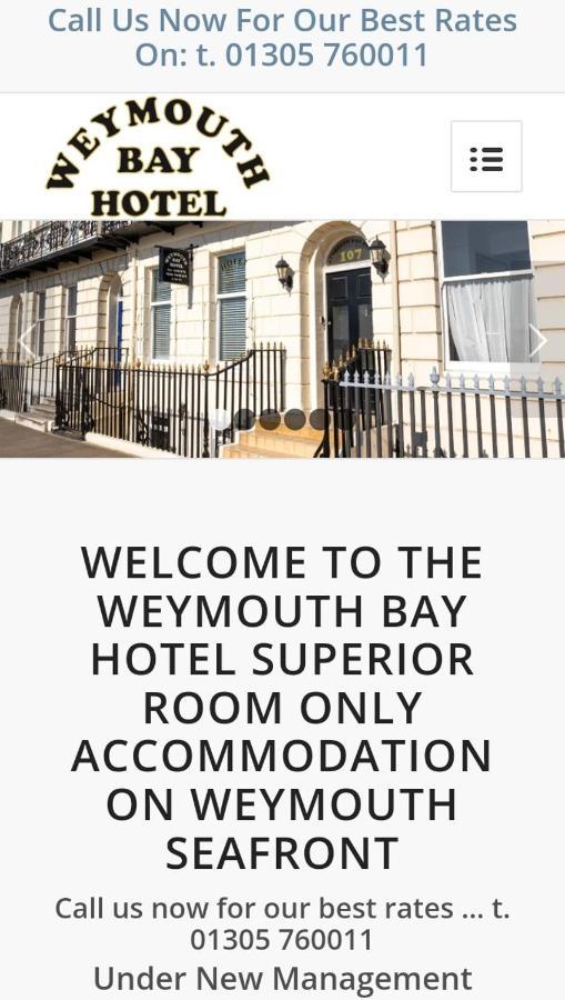 Weymouth Bay Hotel Eksteriør bilde
